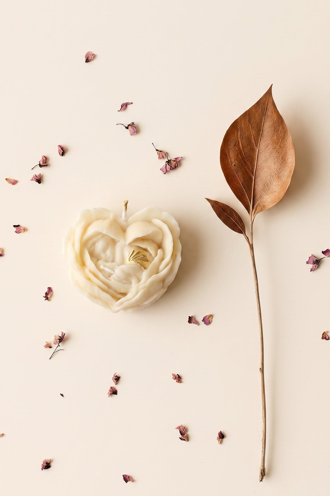 Fairy Baby Heart Candle