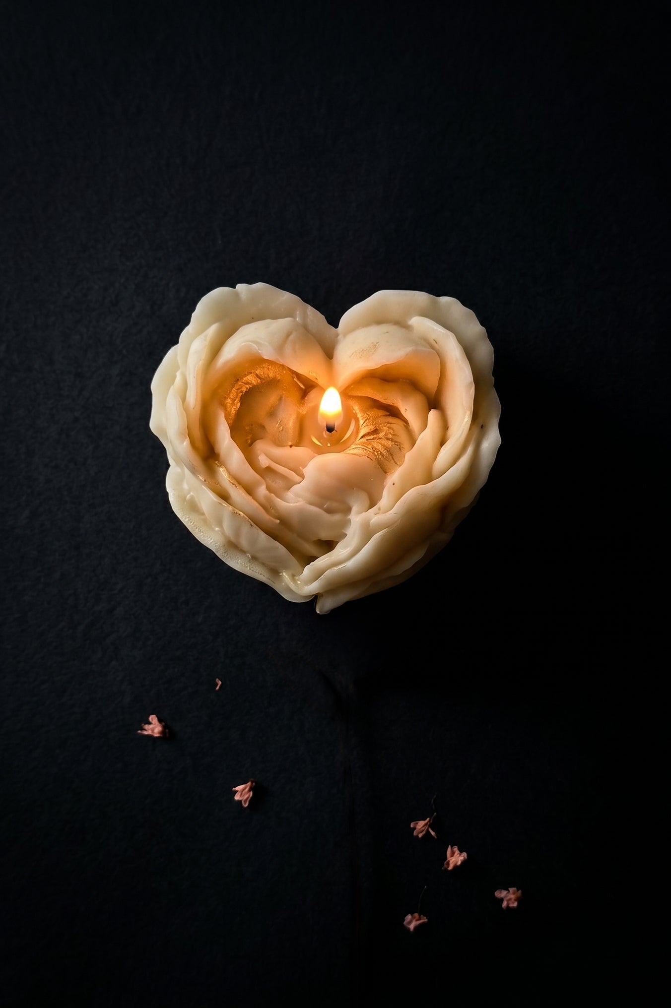 Fairy Baby Heart Candle