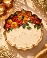 Lotus Urli Thal Scented Candle – 9.5 Inches