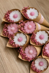 Daisy Bouquet Candle – Mini Floral Gift Candle