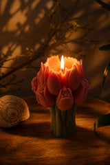 Tulip Bouquet Candle