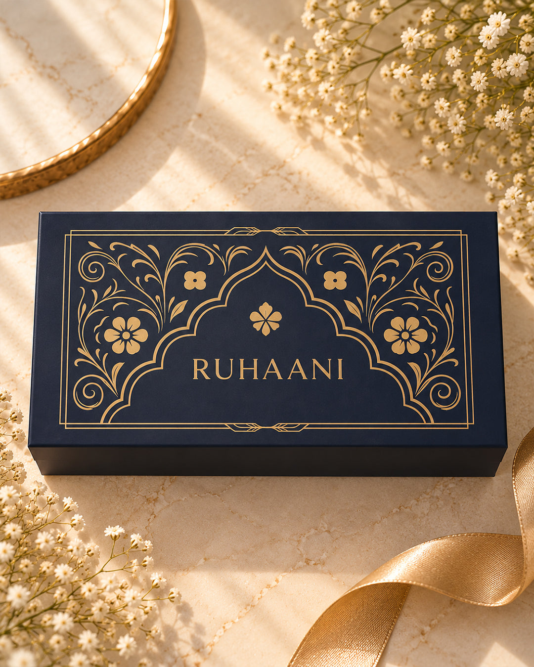 Set of 2 Lotus Urli Candles Gift Box