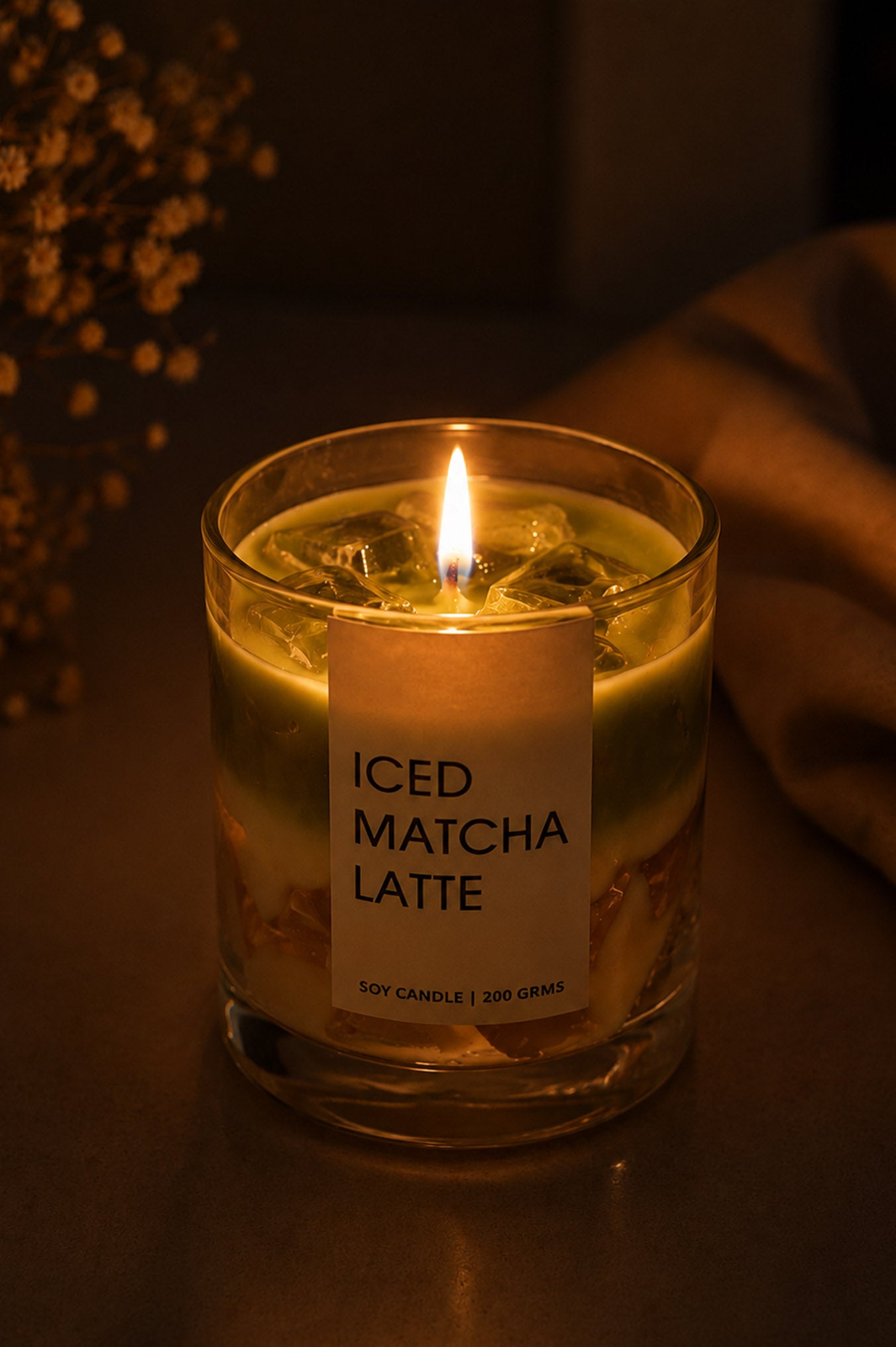 Iced Matcha Latte Candle