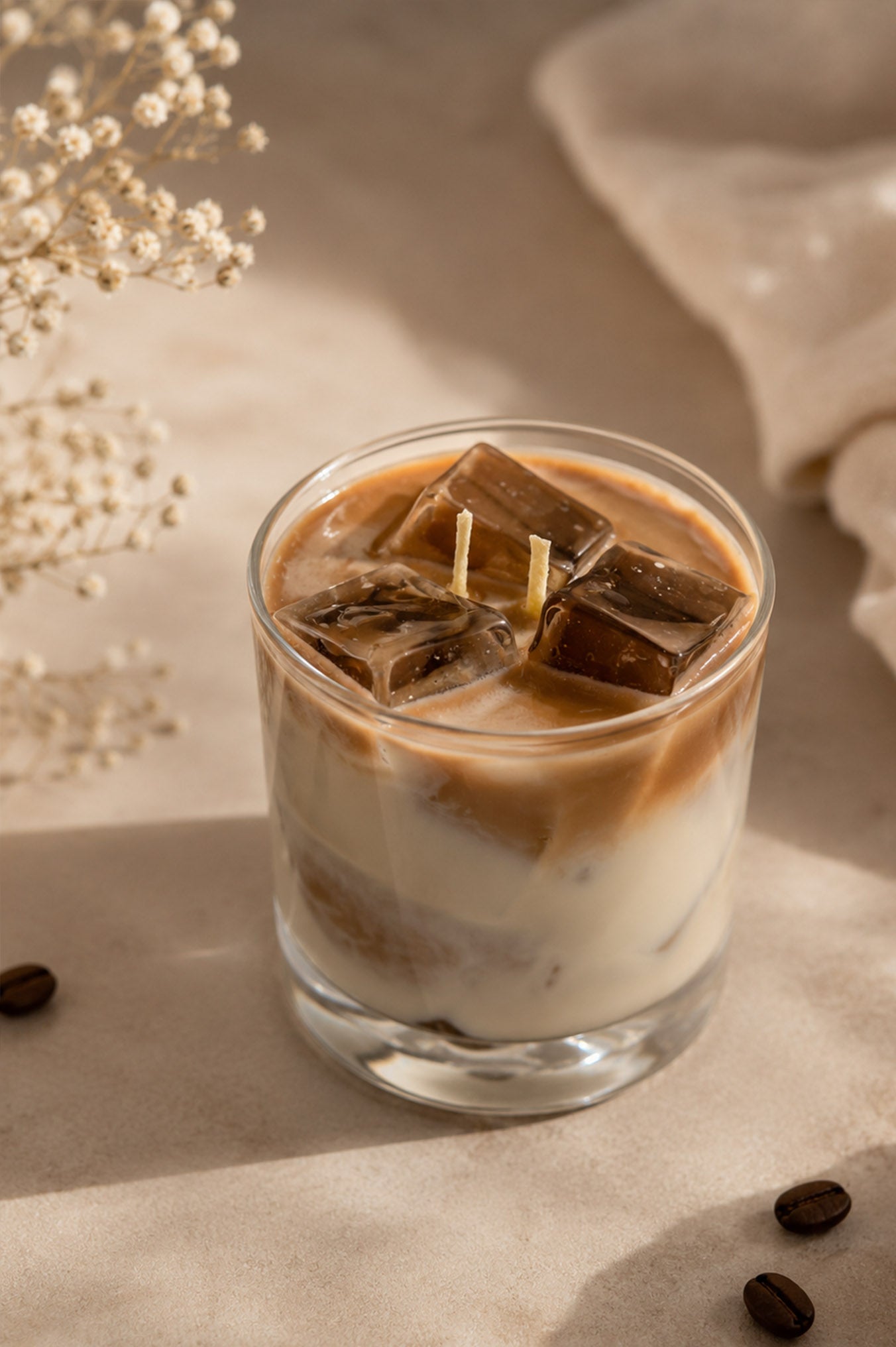 Iced Coffee Latte Candle
