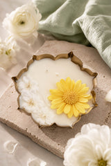 Lotus Urli Candle