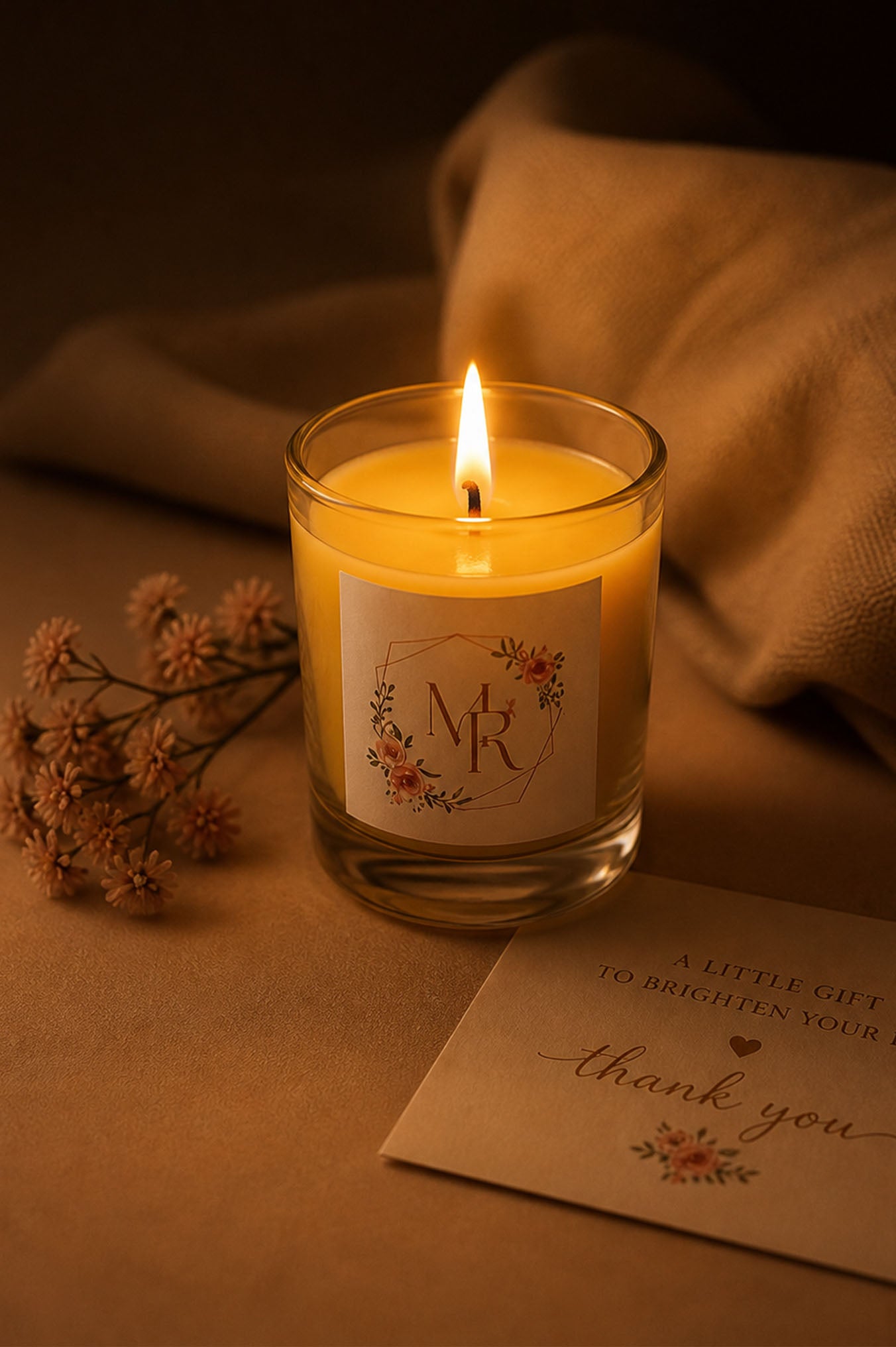 Mini Shot Glass Candle with Premium Gift Box