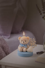 Baby on Cloud Teddy Candle