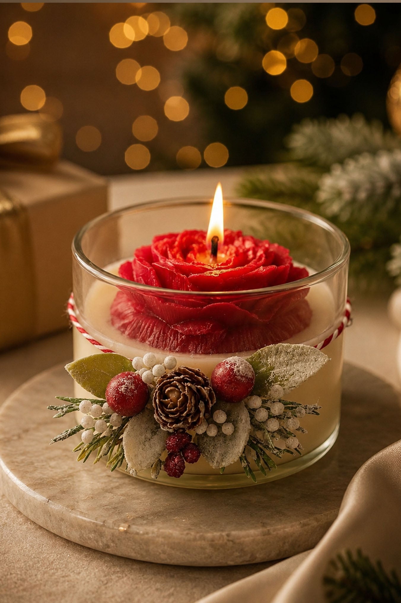 Peony Jar Candle