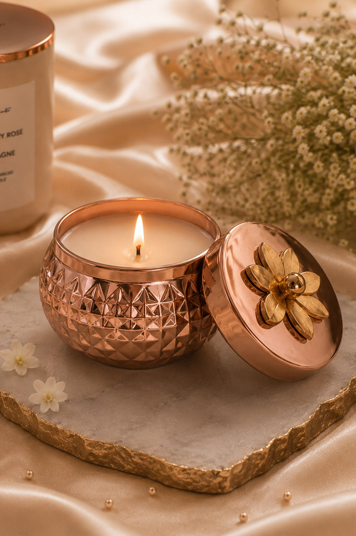 Pineapple Candle | Metal Jar