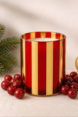 Red Strip Candle