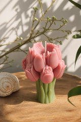 Tulip Bouquet Candle